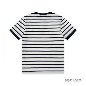 Ralph Lauren 4色スタンドカラー胸開き半袖Tシャツ