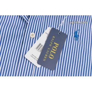 Ralph Laurenポニー刺繍バックル開襟定番カジュアル半袖シャツ