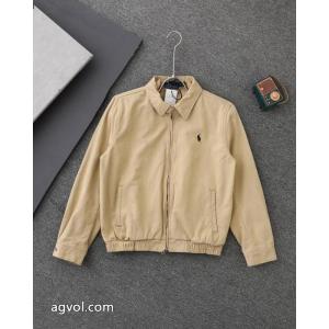 Polo Ralph Laurenクラシックな男女同型の老幹部ファスナージャケット（トップバージョン）