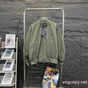 Ralph Laurenラフローレンアメリカンレトロクラシックな開襟工装刺繍風ジャケット