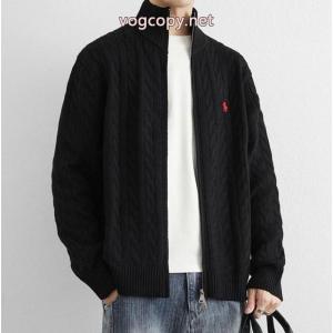 Polo Ralph Laurenブランド 通販 激安希少性の高い 適度な光沢感があり 最大の魅力セーターのコート