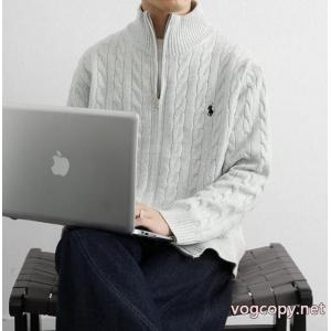 Polo Ralph Laurenブランド 通販 激安希少性の高い 適度な光沢感があり 最大の魅力セーターのコート