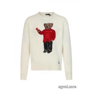 プレミアム品質ポロラルフローレン2026春先の新作シリーズ新年限定ベアー刺繍セーター