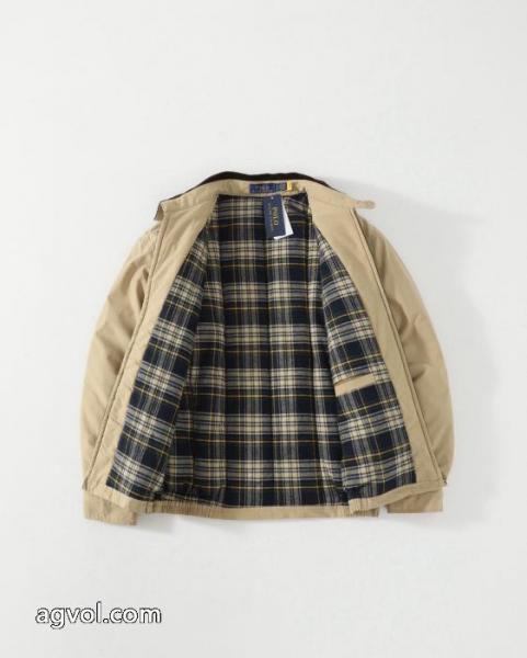 Ralph Lauren/ラフローレンコーデュロイ開襟ファスナーコットンジャケットジャケット 4