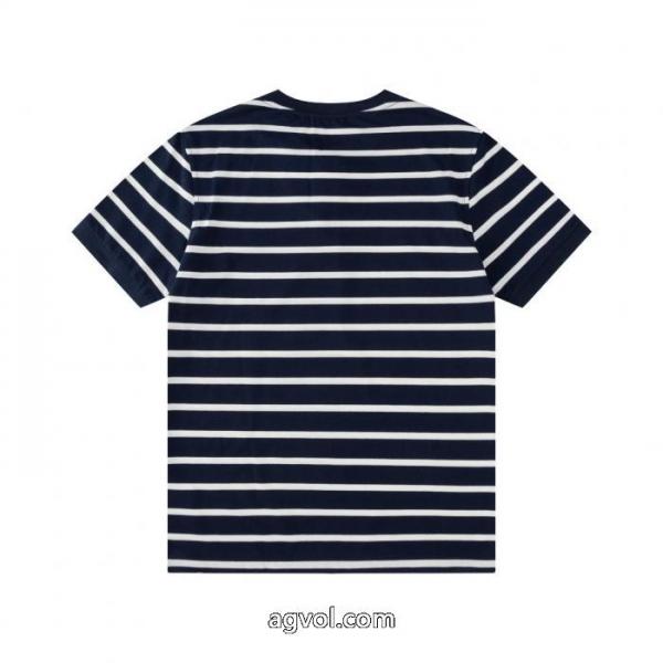 Ralph Lauren 4色スタンドカラー胸開き半袖Tシャツ 4