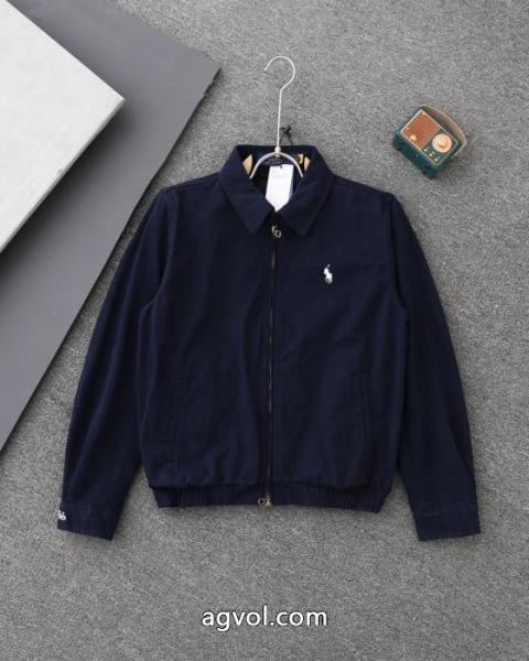Polo Ralph Laurenクラシックな男女同型の老幹部ファスナージャケット(トップバージョン) 2