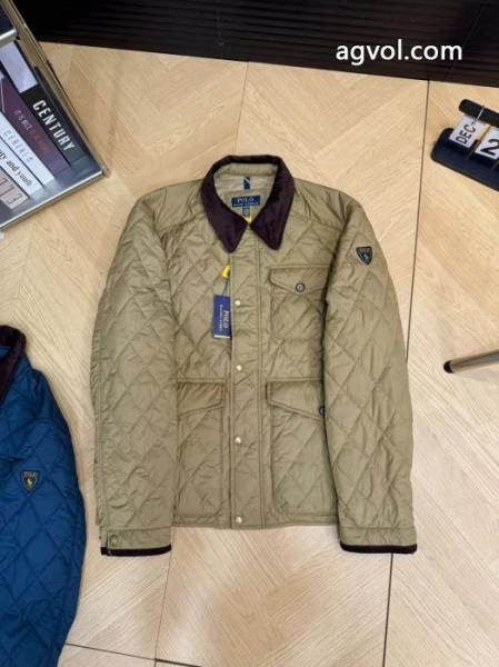 Ralph Lauren定番のオールドマネー風スタッズ菱格レトロコットンジャケット 6 