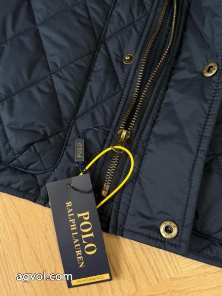 Ralph Lauren定番のオールドマネー風スタッズ菱格レトロコットンジャケット 5 