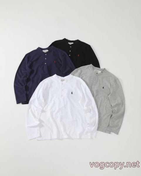 ブランド コピー 品安全発送 大人可愛い 上品な光沢感Polo Ralph Lauren長袖Tシャツ 1