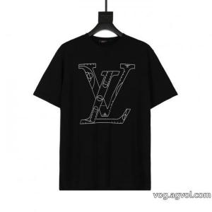 優等品 本日限定安い 新色登場LOUIS VUITTON半袖Tシャツ激安 通販 専門店