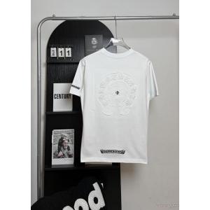 ブランド 偽物半袖TシャツCHROME HEARTSセレブ愛用 この冬絶対欲しい 大好評アイテム