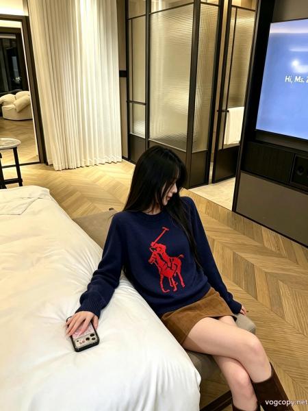 ポロRalph Lauren/ラフポニージャカードセット毛織長袖 0 