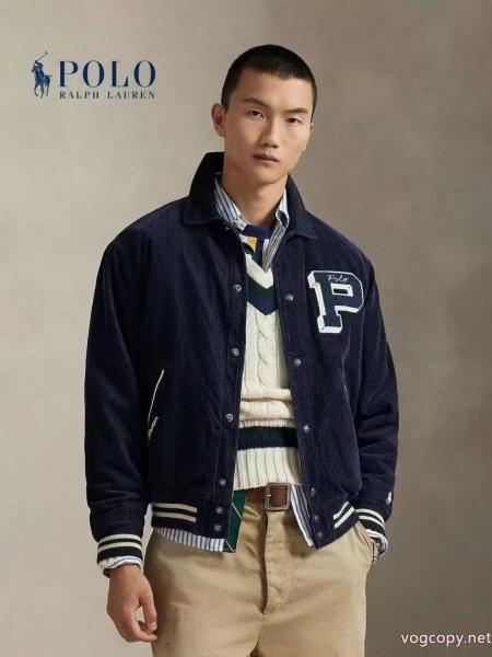 Ralph Laurenラフローレンコーデュロイベースボールジャケット 0 